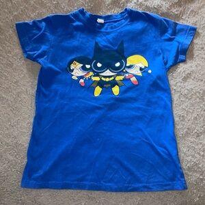 Powerpuff girl x DC Mashup Tee